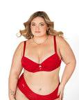 Daily Luxe Soutient-Gorge Rouge