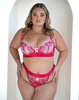 Ensemble Balconet Euphorik rose