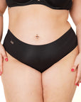 VENTE FINALE- Daily Luxe Culotte Taille Haute Cheeky Noir