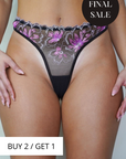 VENTE FINALE- Dahlia Tanga Lilas