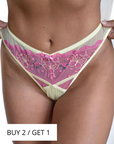 FINAL SALE- Amalia Thong Yellow