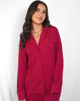 Chemisier Cozy Dreams Rouge