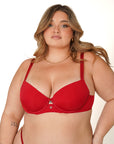 Daily Luxe Soutient-Gorge Rouge
