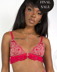 VENTE FINALE- Aphrodite Bralette Rouge