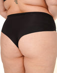 Daily Luxe Culotte Taille Haute Cheeky Noir