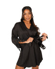 Astria Satin Robe
