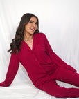 Cozy Dreams Pantalon Rouge