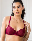 Grace Balcony Burgundy