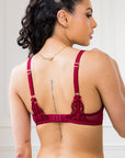 Grace Balcony Burgundy