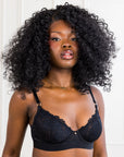 LILUNDERWEAR Casual Balconnet Noir 2.0 - balconnet vue de face