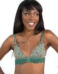 VENTE FINALE- Aphrodite Bralette Émeraude