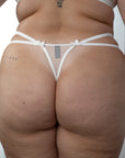 FINAL SALE - Victory Tanga Blanc
