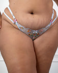 FINAL SALE - Scarlet Thong Baby Blue