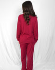 Chemisier Cozy Dreams Rouge