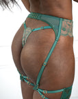 Aphrodite Garter-Belt Emerald