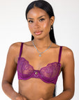 Aurora Balconnet Mauve