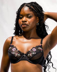 Scarlet Balconnet Noir