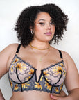 FINAL SALE- Dahlia Sunflower Bra
