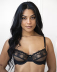 Scarlet Black Bra