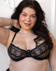 Scarlet Black Bra