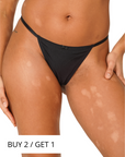 Daily Luxe Thong Black