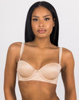 Muse Strapless Bra Nude