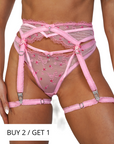 Valentina Garter-Belt Pink