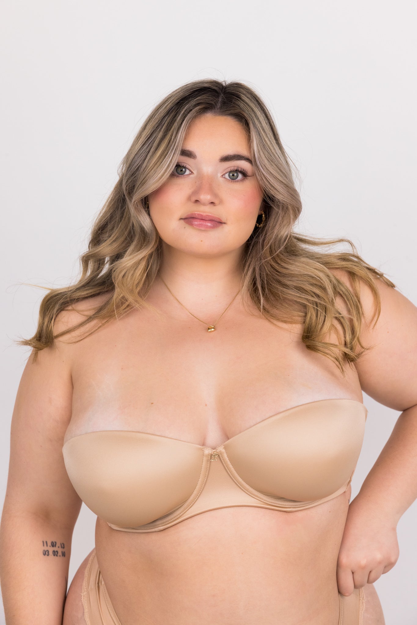 Muse Strapless Bra Nude