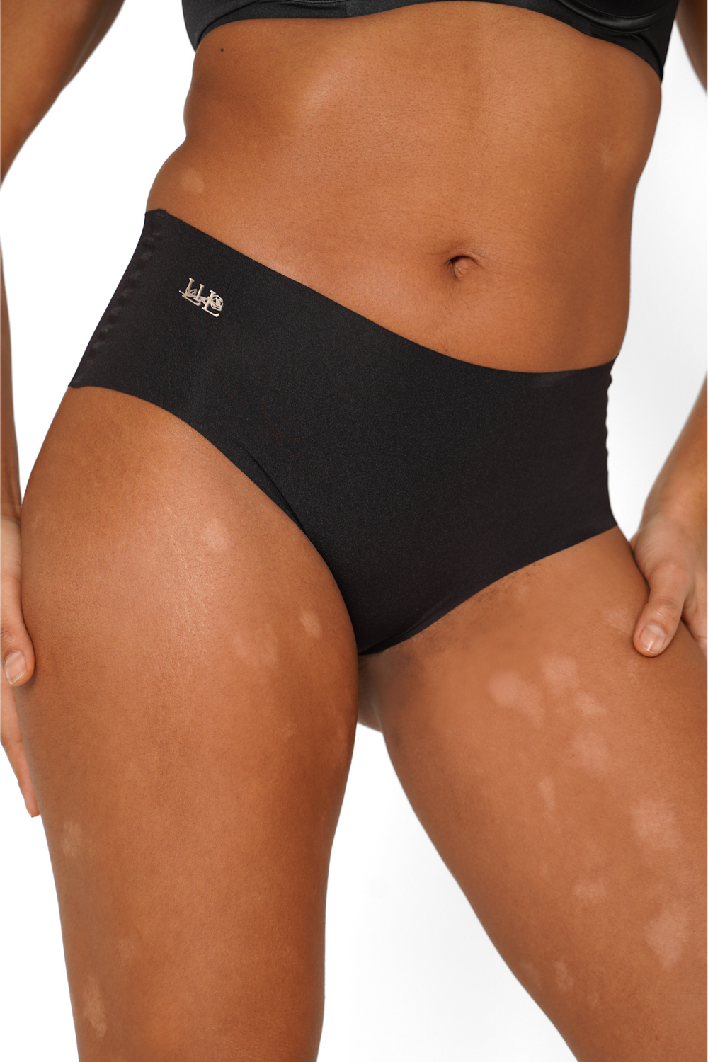 VENTE FINALE- Daily Luxe Culotte Taille Haute Cheeky Noir