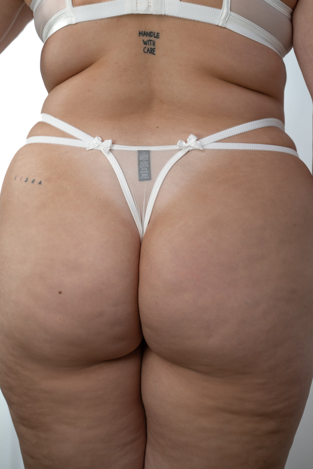 FINAL SALE - Victory Tanga Blanc