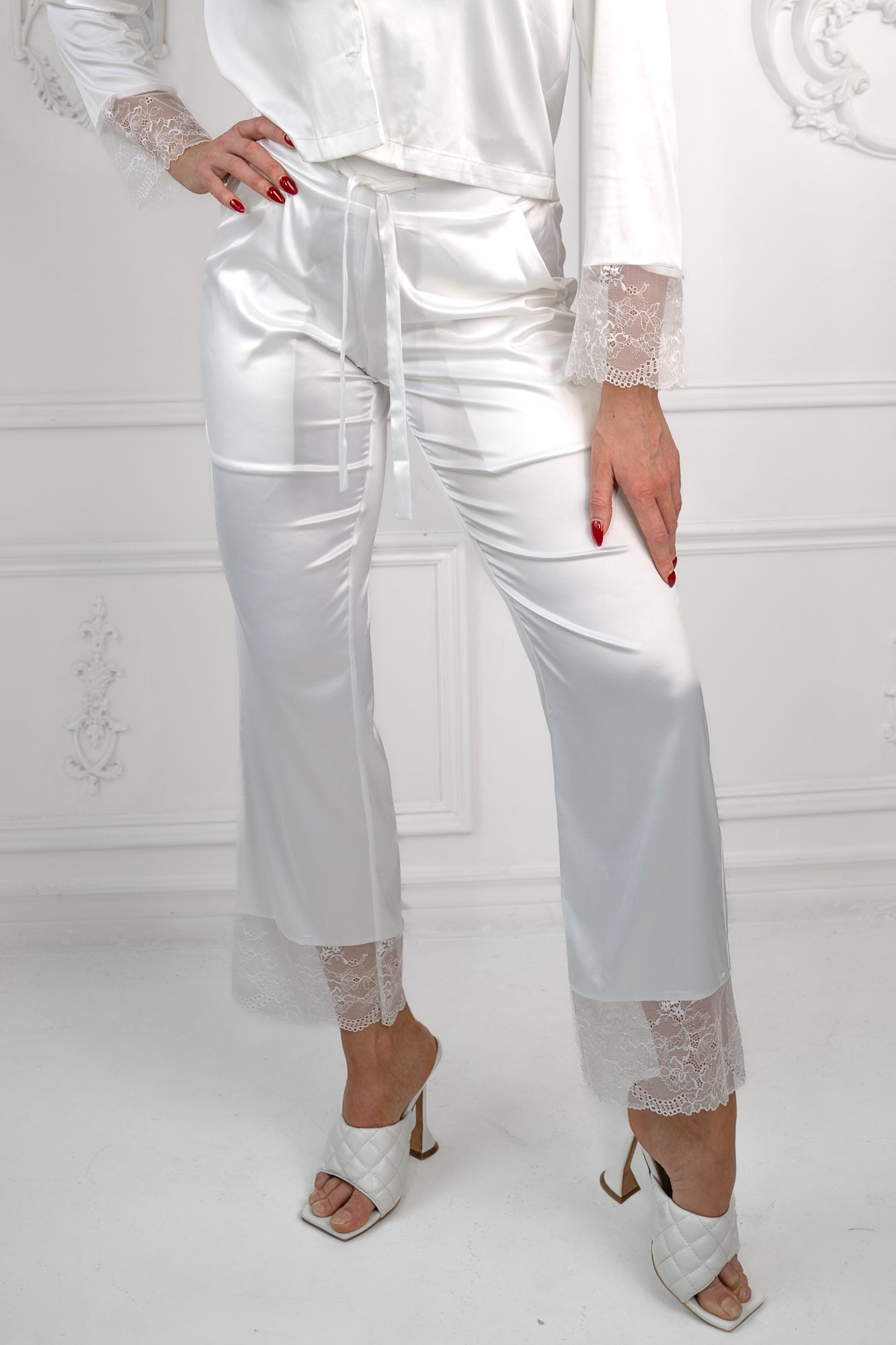 Serena Pantalon Blanc