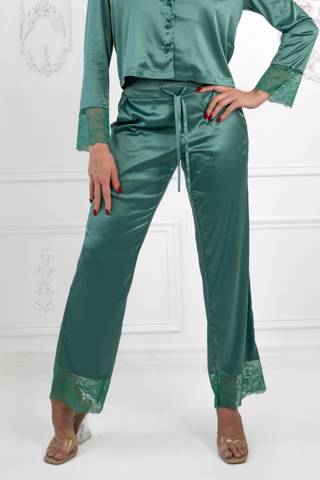 Serena Emerald Pant
