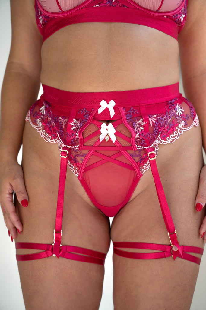 Euphorik Pink Garter-Belt
