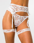 Chanel Garter-Belt White