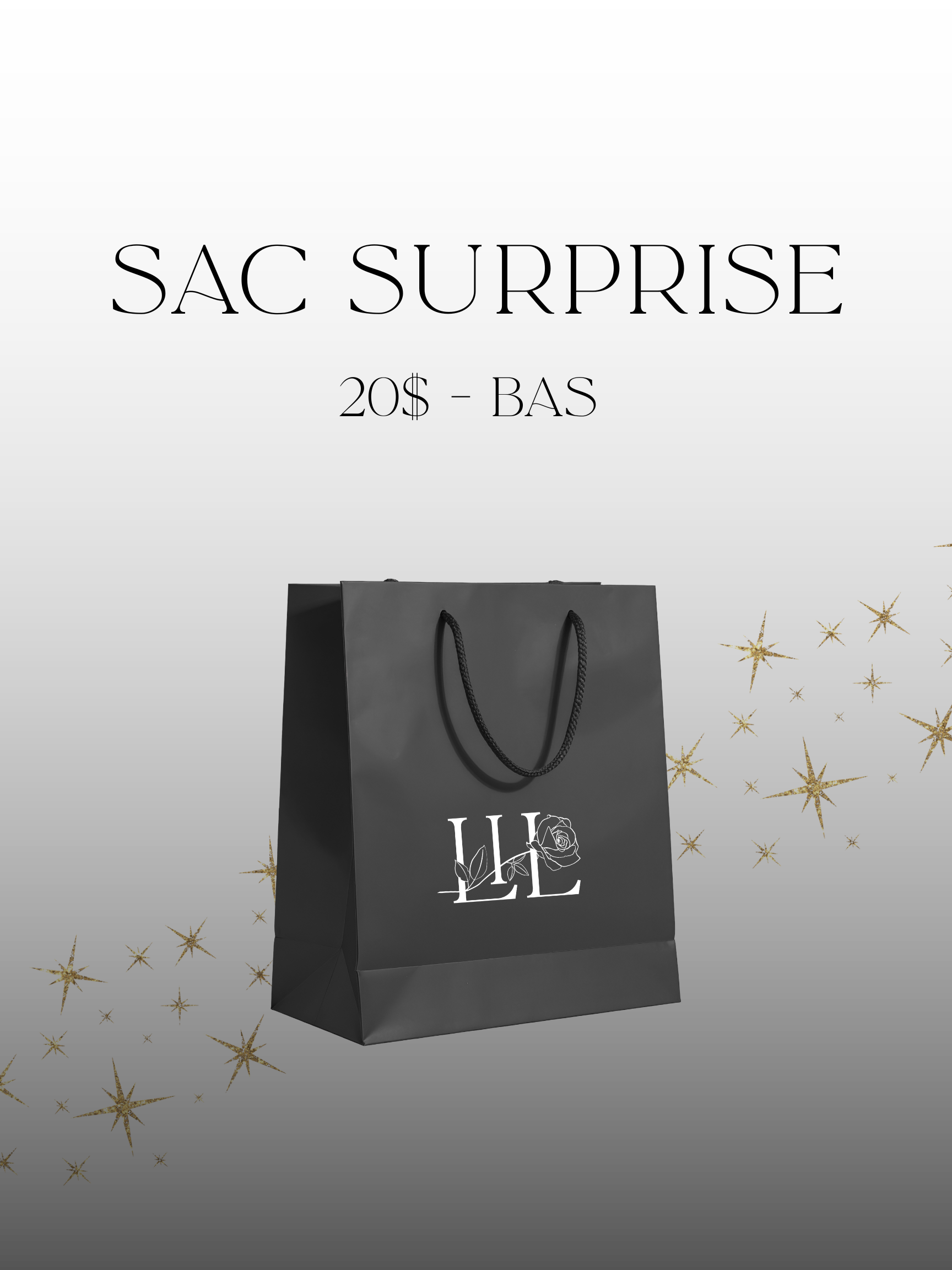 VENTE FINALE - Sac Surprise Luxueux (bas)