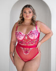 Euphorik Pink Bodysuit